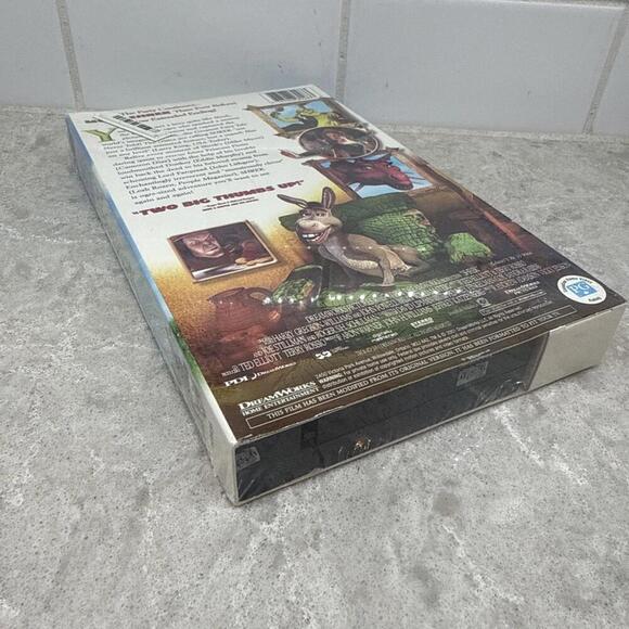 SHREK Vhs 2001 Special Edition Big Box VHS  RARE - BRAND NEW & FACTORY SEALED - Picture 4 of 5